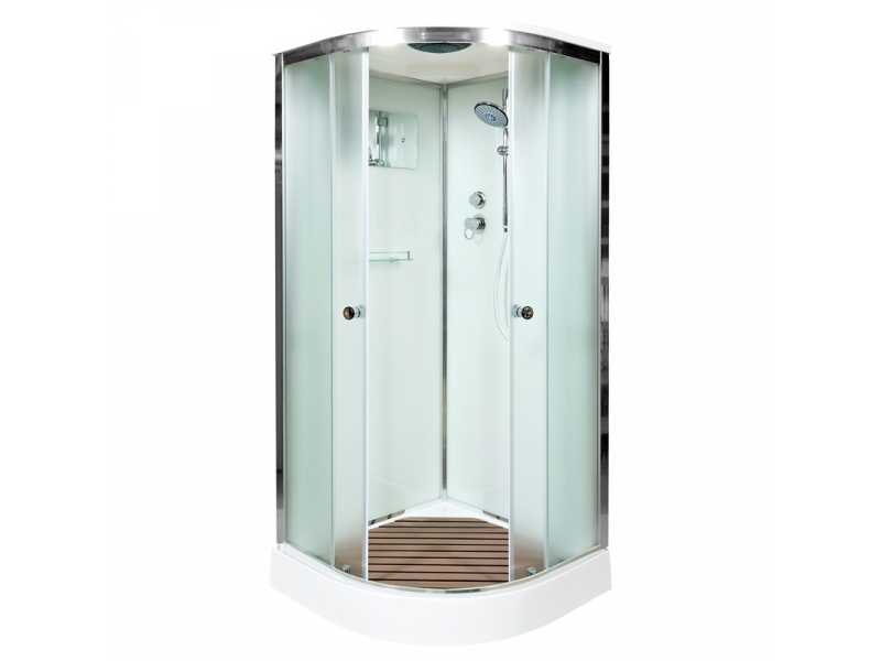 Купить Душевая кабина Deto D D09S 90 x 90 см, с крышей
