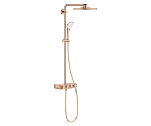 Душевая система с термостатом Grohe Euphoria SmartControl 310 DUO 26507DA0, цвет верхнего душа теплый закат