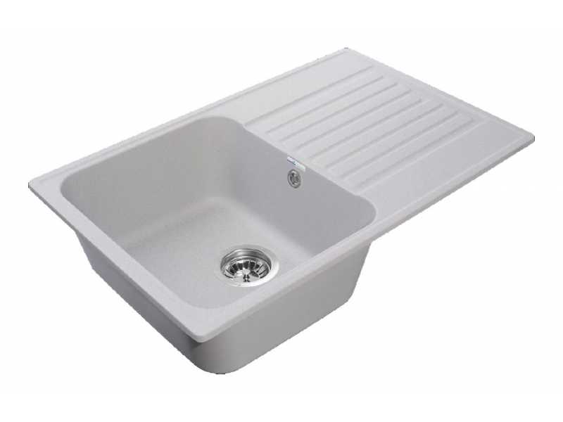 Купить Кухонная мойка GranFest Quarz Z 78, 73.6 x 47.6 см, серый