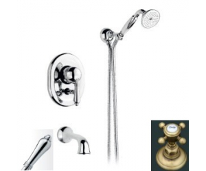 Смеситель Nicolazzi Classico Monokomandi 3400BZ75 для ванны, бронза/El Capitan
