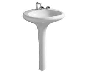 Раковина Vitra Istanbul 4251B003-0016 монолит 60 см без отверстий