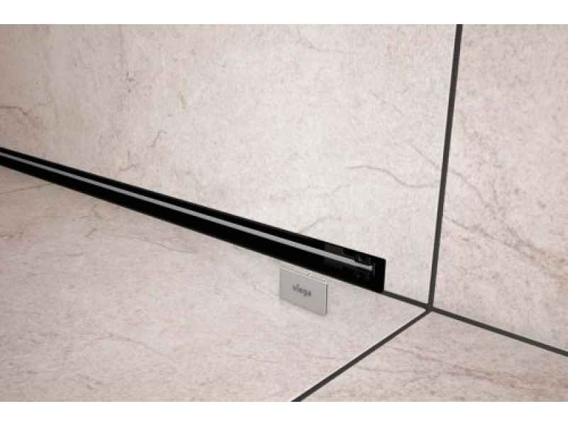 Купить Душевой лоток Viega Advantix Vario 736552 под щелевую решетку, пристенный, подрезной от 30-120 см, высота сифона 8,5 см