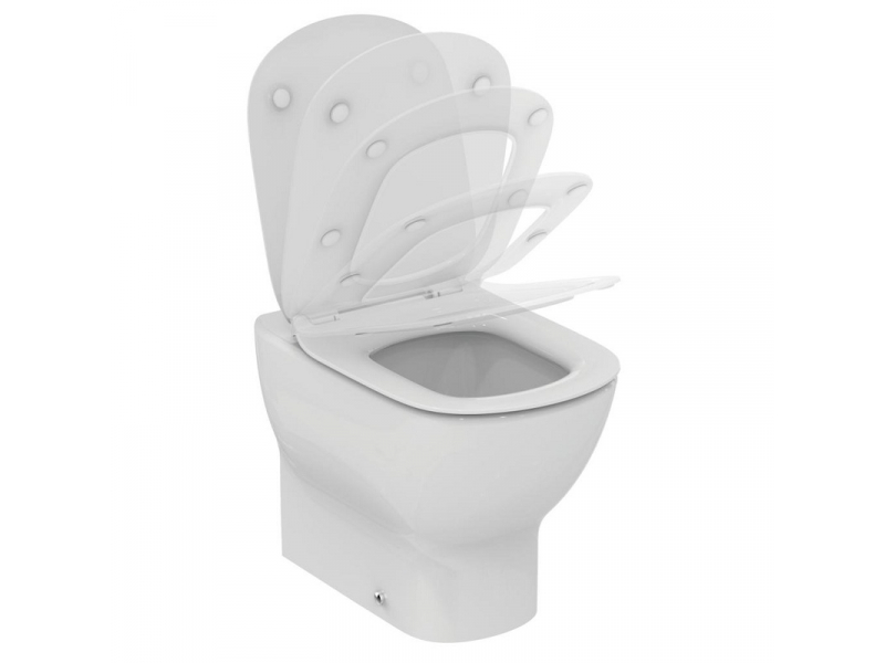 Купить Приставной унитаз Ideal Standard Tesi AquaBlade® T007701, безободковый