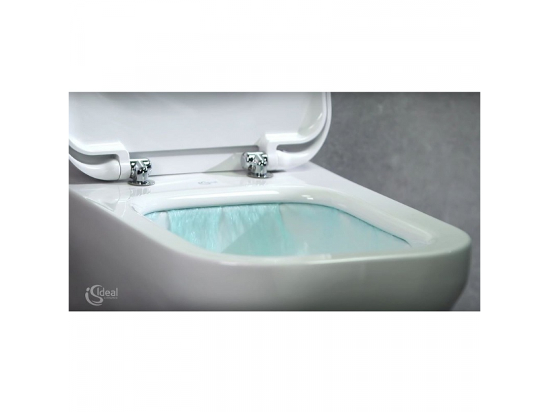 Купить Приставной унитаз Ideal Standard Tesi AquaBlade® T007701, безободковый