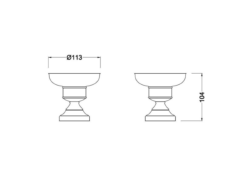 Купить Мыльница Schein Saine Chrome 7053007