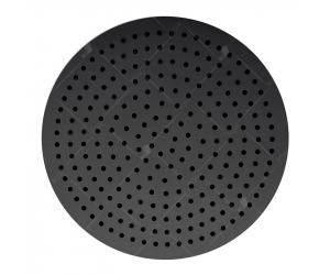 Верхний душ RGW Shower Panels SP-81-40 B, 21148140-04, 40 см, 1 режим струи, без держателя, черный