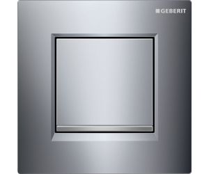 Клавиша Geberit Sigma Type 30, панель и клавиша - хром глянцевый, декор - хром матовый, 116.017.KH.1