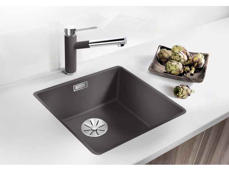 Купить Мойка Blanco Subline 400-F 523496 алюметаллик