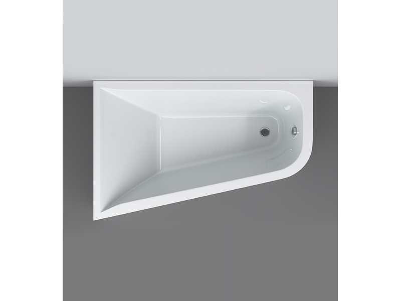 Купить Ванна акриловая Am.Pm Spirit W72A-160L100W-A2, 160 x 100 см, левосторонняя