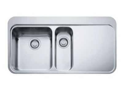 Мойка Franke SINOS SNX 251, 127.0275.577, установка сверху, SlimTop, левая, нержавеющая сталь, полированная, 96,5*51 см