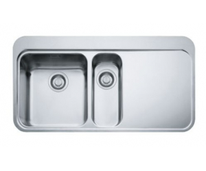 Мойка Franke SINOS SNX 251, 127.0275.577, установка сверху, SlimTop, левая, нержавеющая сталь, полированная, 96,5*51 см