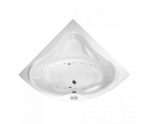 Ванна гидромассажная Excellent Konsul 150 x 150 см, NANO, хром, каркас в подарок