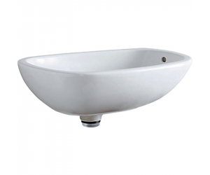 Раковина Geberit Citterio 500.543.01.1, 56 х 40 см, с донным клапаном, белая