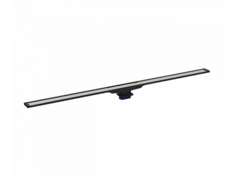 Купить Крышка душевого канала Geberit CleanLine20 154.450.00.1, 30-90 cм, тёмный металл/матовый металл
