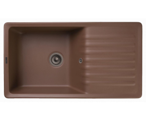 Кухонная мойка GranFest Quarz Z 73, 85 x 47.5 см, терракот
