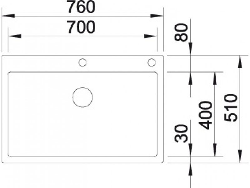 Купить Мойка Blanco Claron 700-IF/A 515644