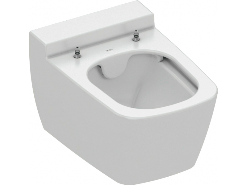 Купить Инсталляция для унитаза TECE Base K440921.WC2 с безободковым унитазом TECEone с кнопкой смыва TECEloop, хром глянцевый
