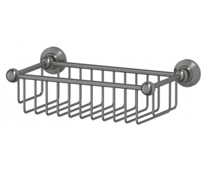 Полочка-решетка 3SC Stilmar STI 407 31 см, античное серебро