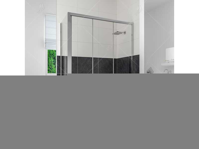 Купить Душевой уголок RGW CL-40, 040940557-11, 155 х 70 x 185 см, дверь раздвижная, стекло прозрачное, хром