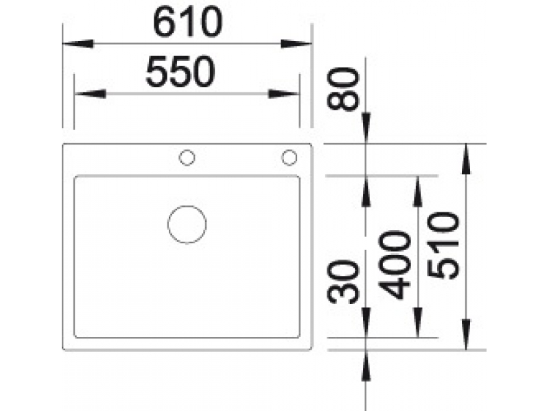 Купить Мойка Blanco Claron 550-IF 517220