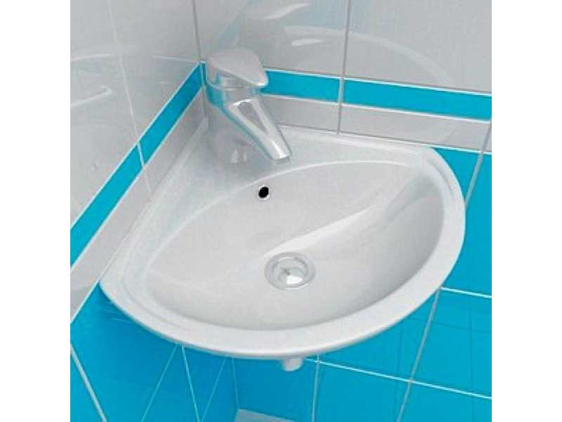 Купить Раковина Santek Ирис-36 1WH110514, угловая, подвесная, цвет белый