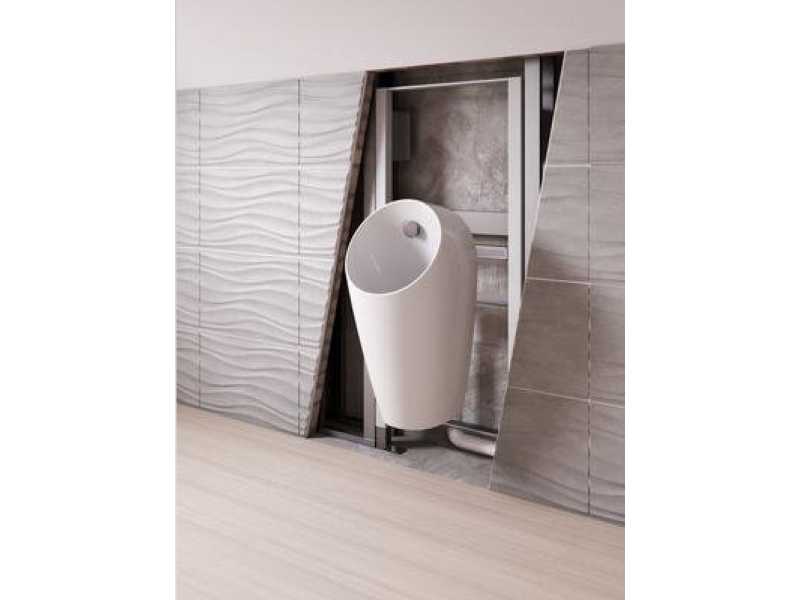 Купить Инсталляция Ideal Standard Prosys для монтажа писсуара, серый, R010367