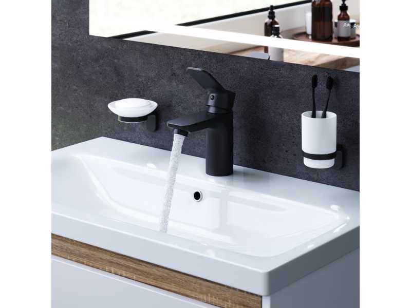 Купить Смеситель AM.PM X-Joy F85A02122 для раковины, черный матовый