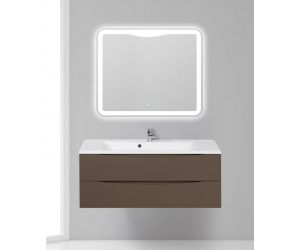 Тумба под раковину BelBagno Marino MARINO-1200-2C-SO-CTO-P, 120 х 45 х 55 см, Cioccolato Opaco - коричневый матовый