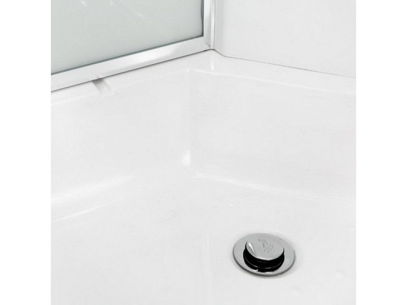 Купить Душевая кабина Deto Em EM2790 N 90 x 90 см, без крыши, Led-подсветка