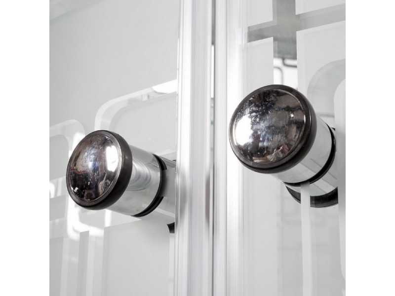Купить Душевая кабина Deto Em EM2790 N 90 x 90 см, без крыши, Led-подсветка