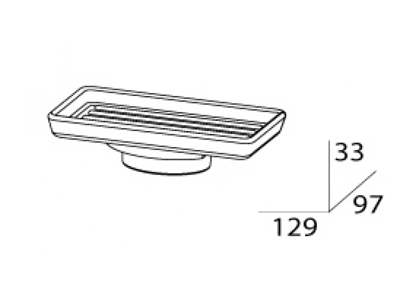 Купить Мыльница FBS Universal UNI 030