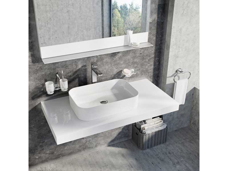Купить Раковина Ravak Ceramic Slim R, 55 х 37 см, цвет белый, XJX01155002
