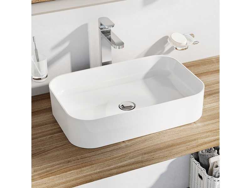 Купить Раковина Ravak Ceramic Slim R, 55 х 37 см, цвет белый, XJX01155002