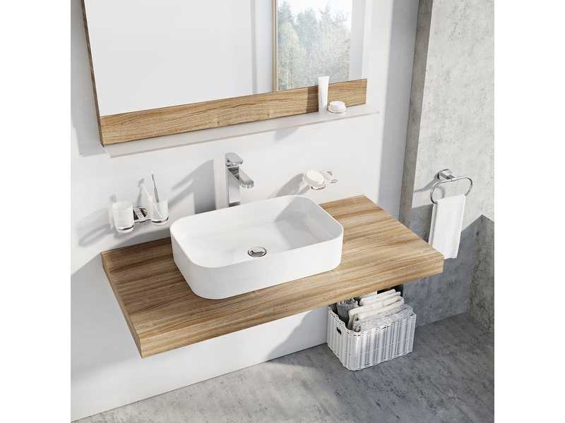 Купить Раковина Ravak Ceramic Slim R, 55 х 37 см, цвет белый, XJX01155002