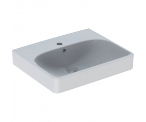 Раковина Geberit Smyle Square 500.256.01.1, 50 х 41 см, белая
