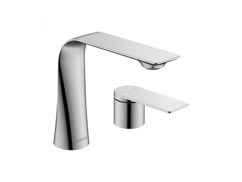 Купить Смеситель Duravit D.1 D11120002010 для раковины, ручка г-образная, хром