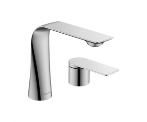 Смеситель Duravit D.1 D11120002010 для раковины, ручка г-образная, хром