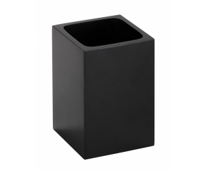 Держатель зубных щеток Bemeta Gamma 145611310 7.5 x 7.5 x 11.5 см отдельностоящий, черный матовый
