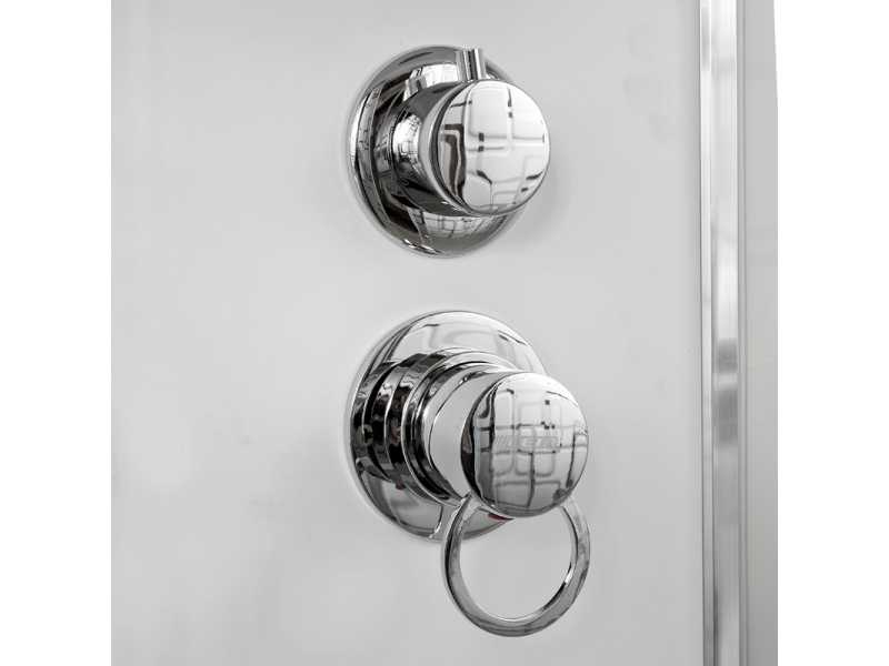 Купить Душевая кабина Deto Em EM2710 N 100 x 100 см, без крыши, Led-подсветка