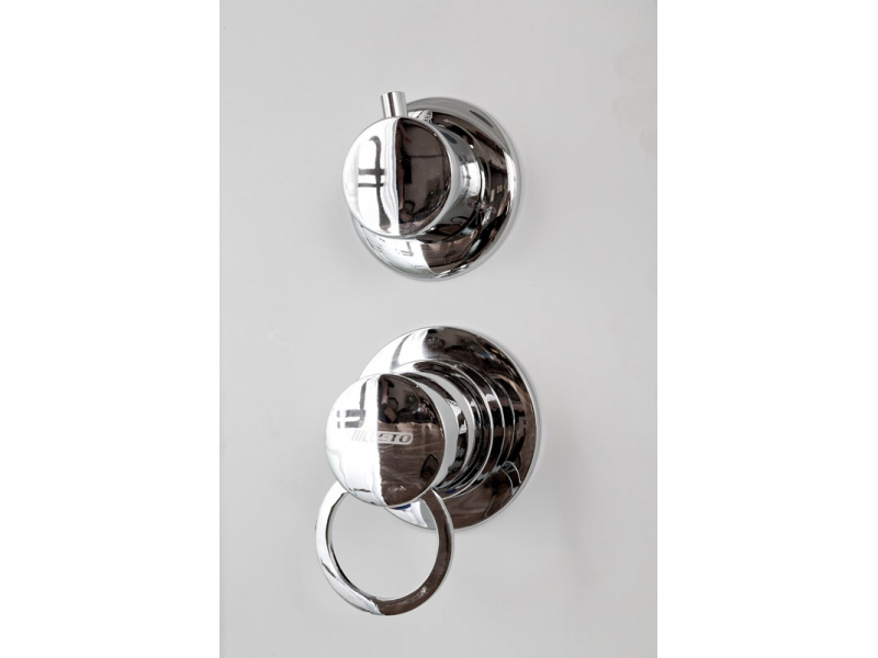 Купить Душевая кабина Deto Em EM2710 N 100 x 100 см, без крыши, Led-подсветка