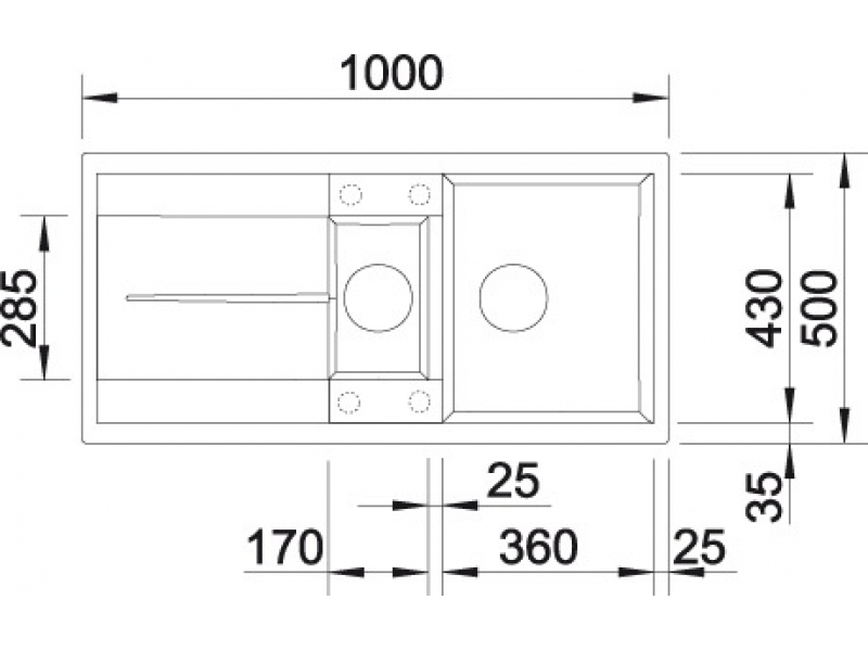 Купить Мойка Blanco Metra 6 S 513047, жасмин