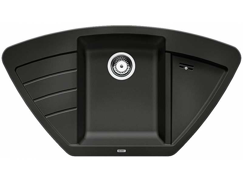 Купить Мойка Blanco Zia 9E 514764 антрацит, 93 x 51 см