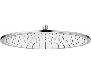 Верхний душ Kludi A-Qa 6434005-00, 40х40 см круглый, плоский 8 мм, 1 режим струи, без держателя, цвет хром