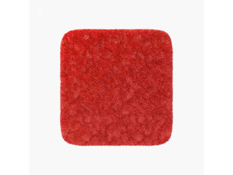 Купить Коврик WasserKraft Kammel напольный, цвет - красный, 55 х 57 см, BM-8338 Cherry Tomato