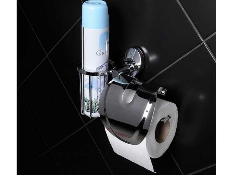 Купить Держатель туалетной бумаги Fixsen Europa FX-21809+10 с держателем для освежителя, хром