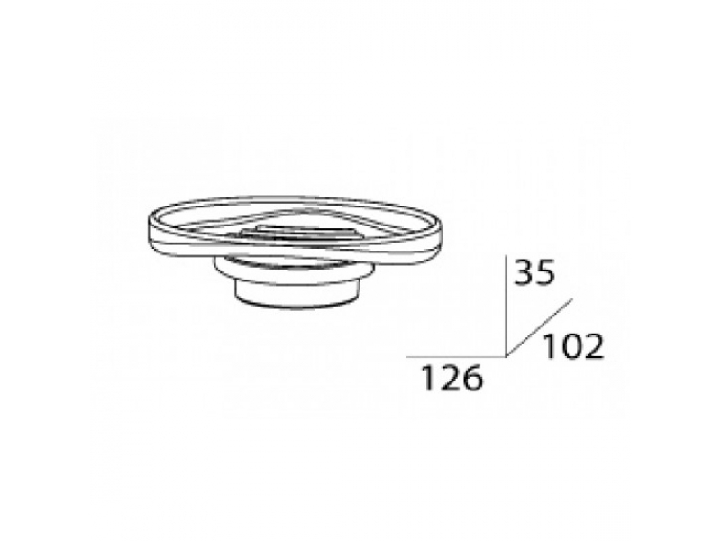 Купить Мыльница FBS Universal UNI 054