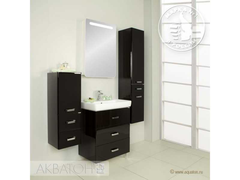 Купить Тумба Акватон Америна 70 М, 1A169001AM950, черная