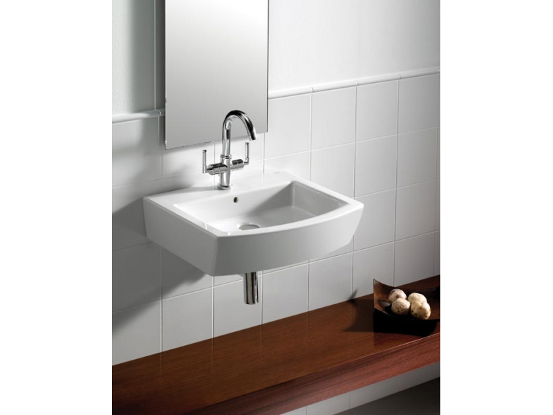 Купить Раковина Roca Hall 327881000 55 x 48,5 см на полупьедестале или накладная