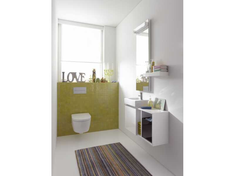 Купить Подвесной унитаз Geberit iCon XS 204070000, безободковый