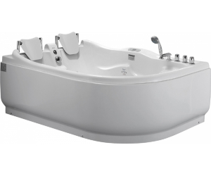 Ванна гидромассажная акриловая Gemy G9083 K L/R, 180 х 121 см